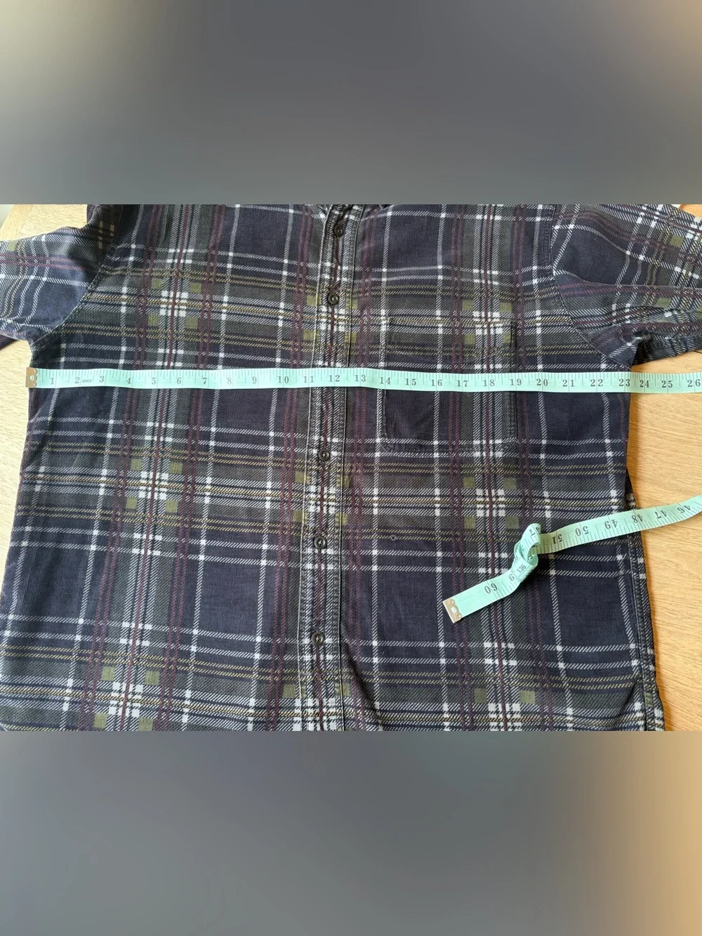 J. Crew Button Down Collar Long Sleeve Plaid 100% Cotton Flannel